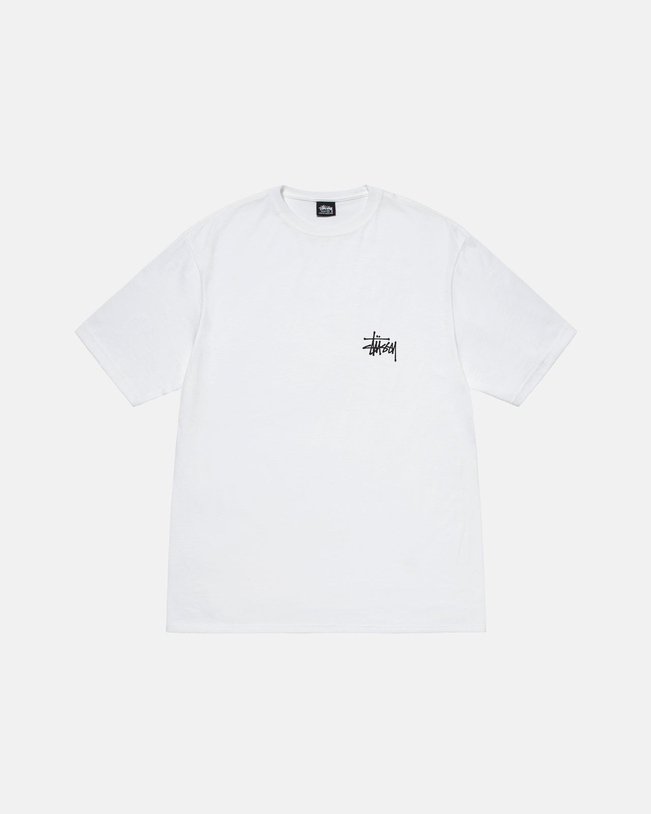 Stüssy Basic Tee White