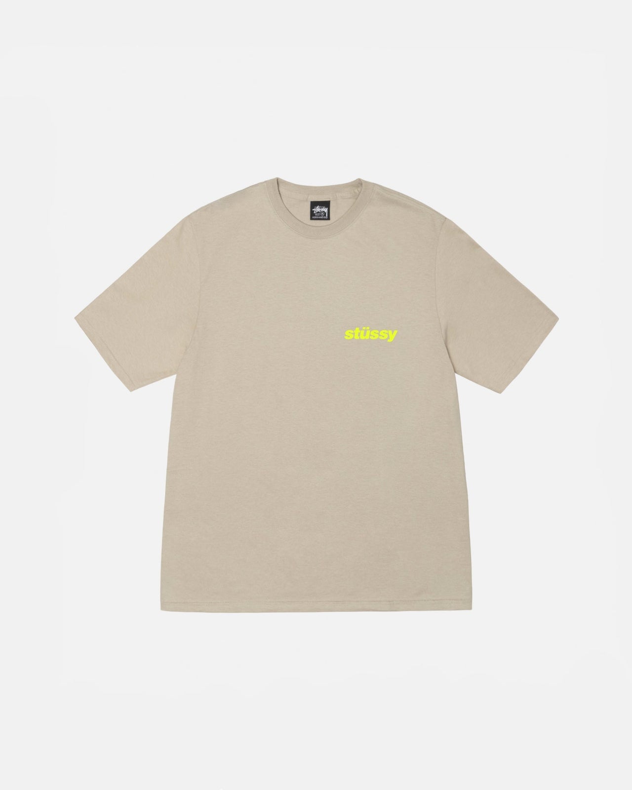 Stüssy Stacked Tee Khaki
