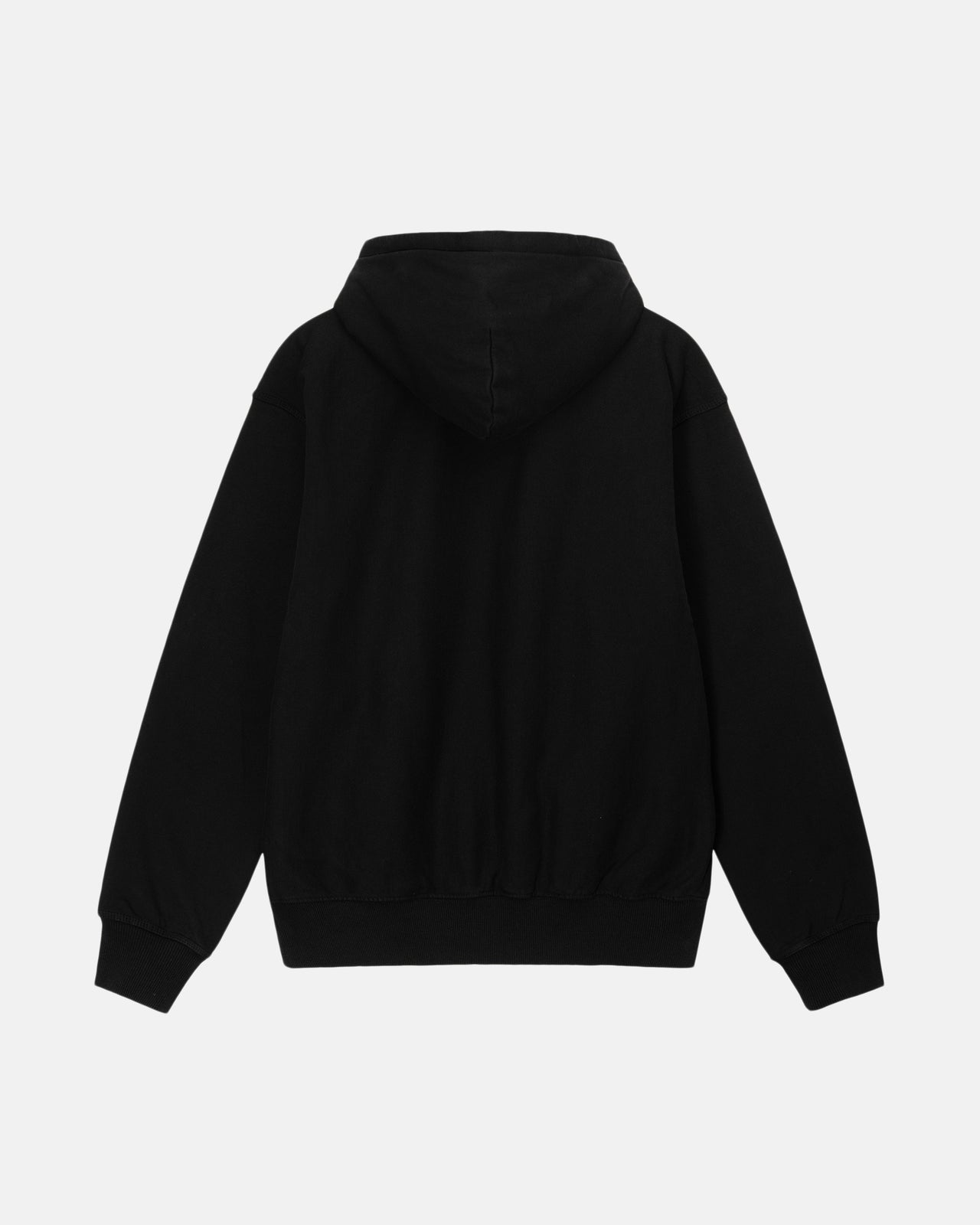 Stüssy Block Sport Pigment Dyed Hoodie Black