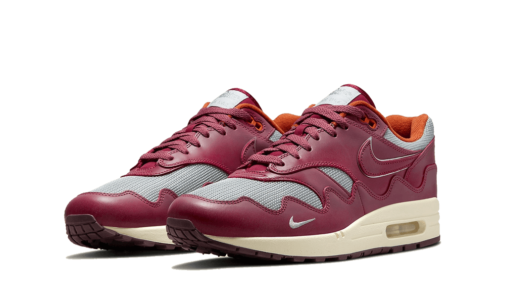 Nike Air Max 1 Patta Waves Rush Maroon (with Bracelet)