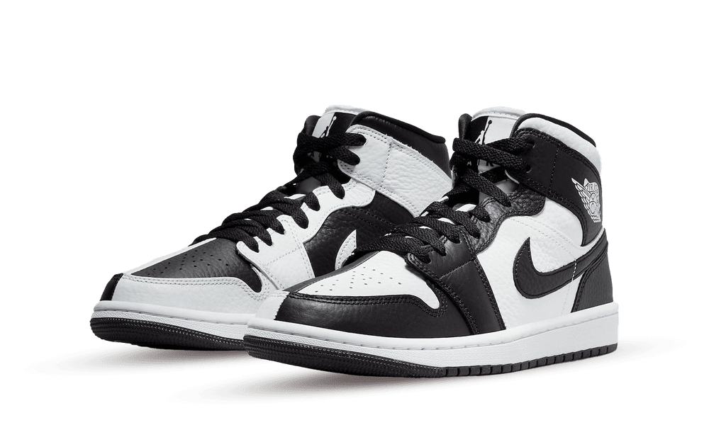 Air Jordan 1 Mid Split Black White