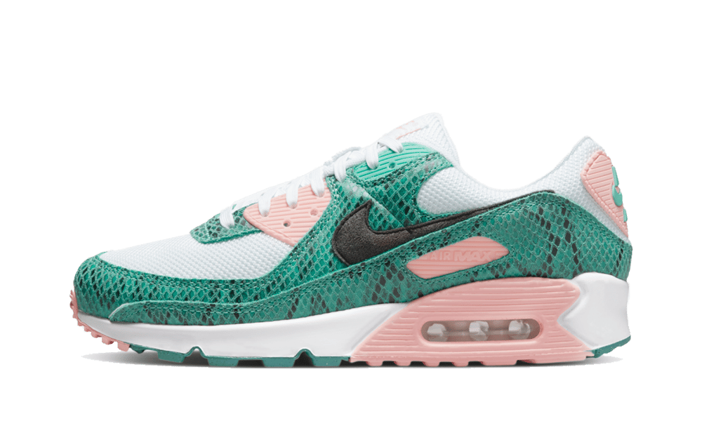 AM90 Washed Teal Snakeskin