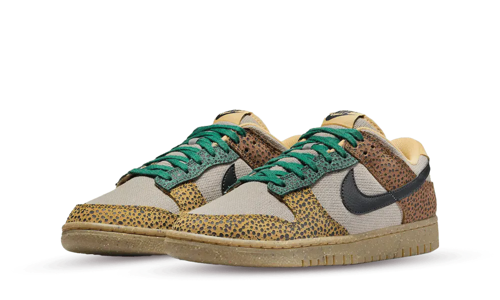 Nike Dunk Low Safari Golden Moss