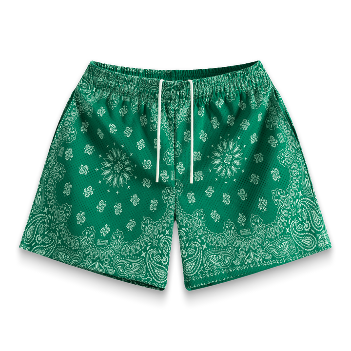 Green Paisley