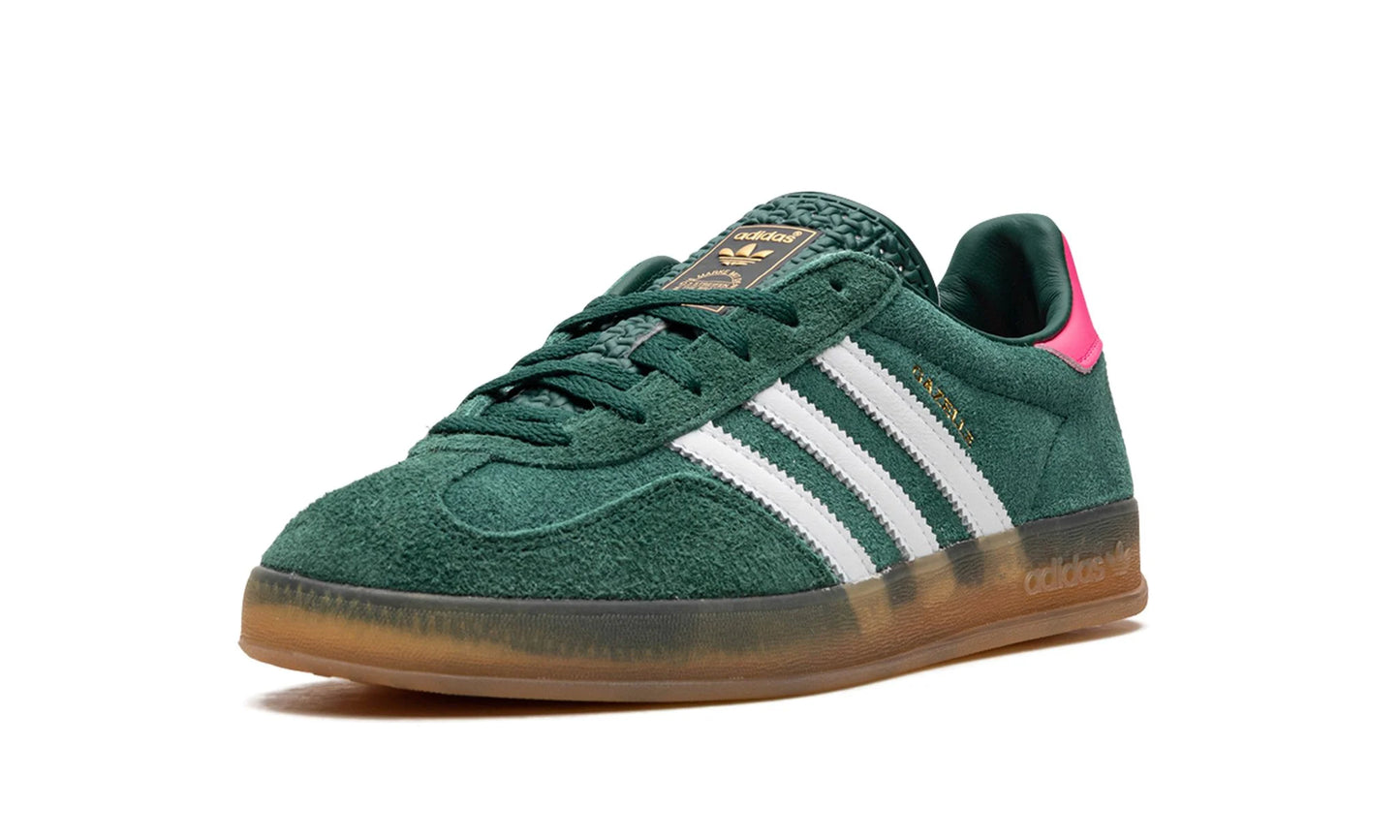 Adidas Gazelle Indoor Collegiate Green / Lucid Pink