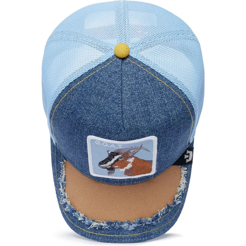 Goorin Bros Trucker Cabra G.O.A.T. Azul
