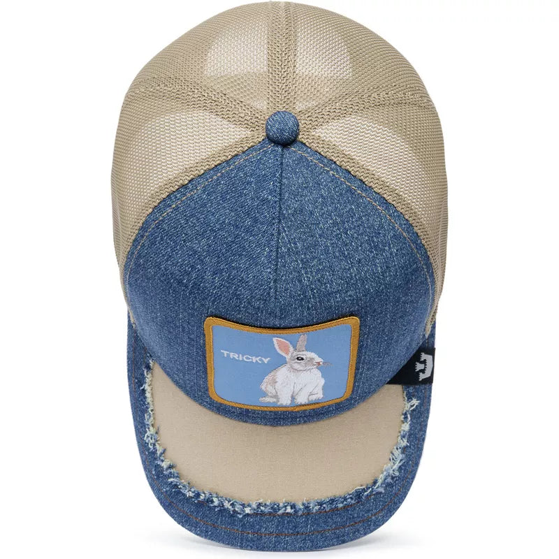 Goorin Bros Trucker Conejo Rabbit Azul