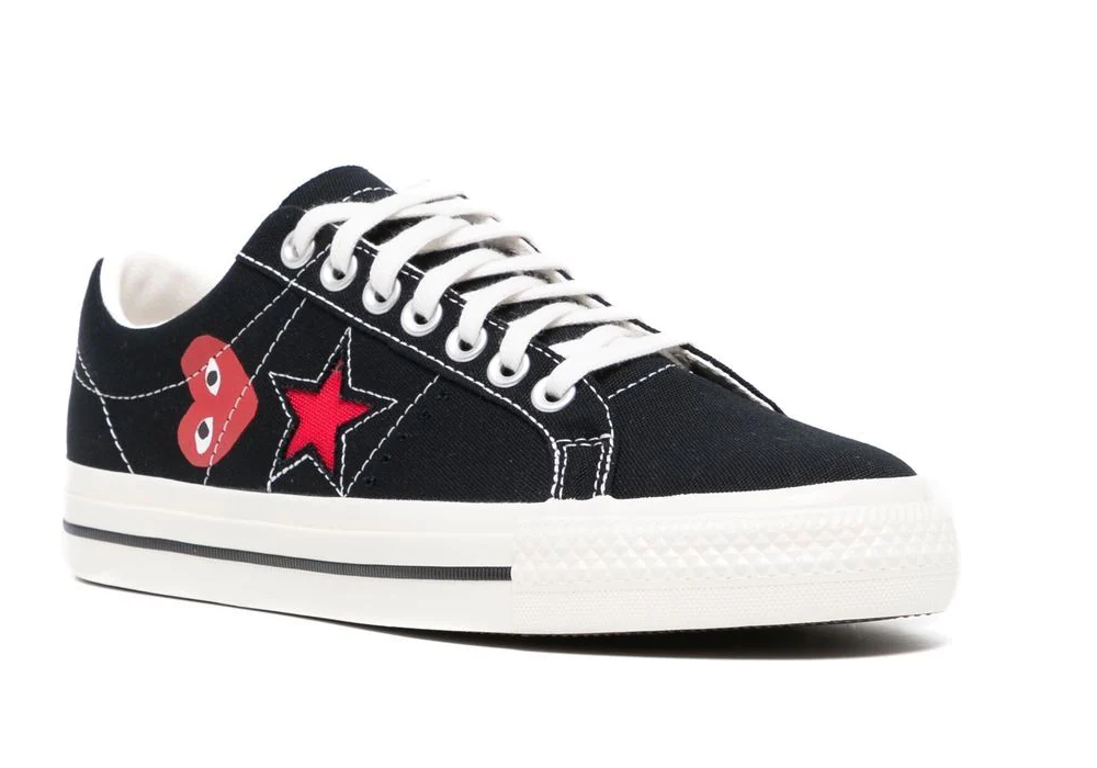 Converse One Star CDG Black