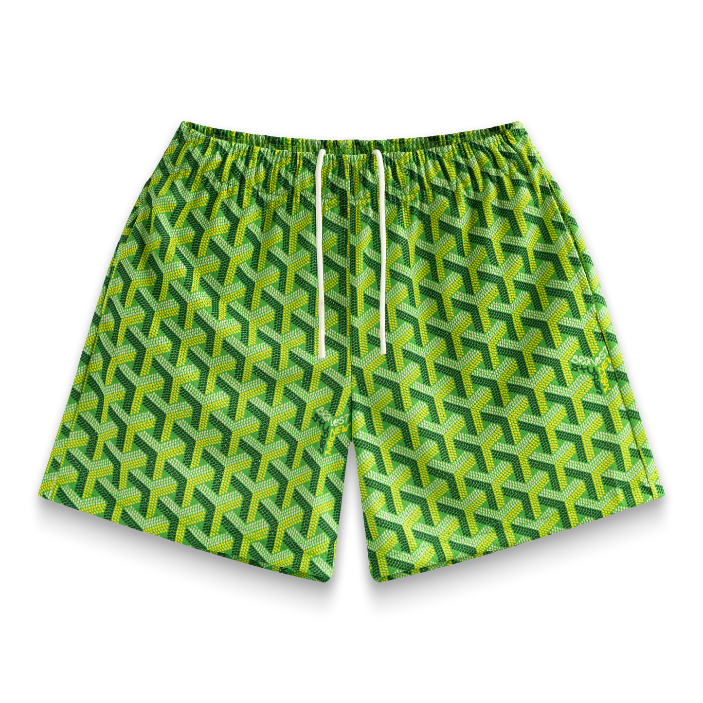 Paris Shorts Lime