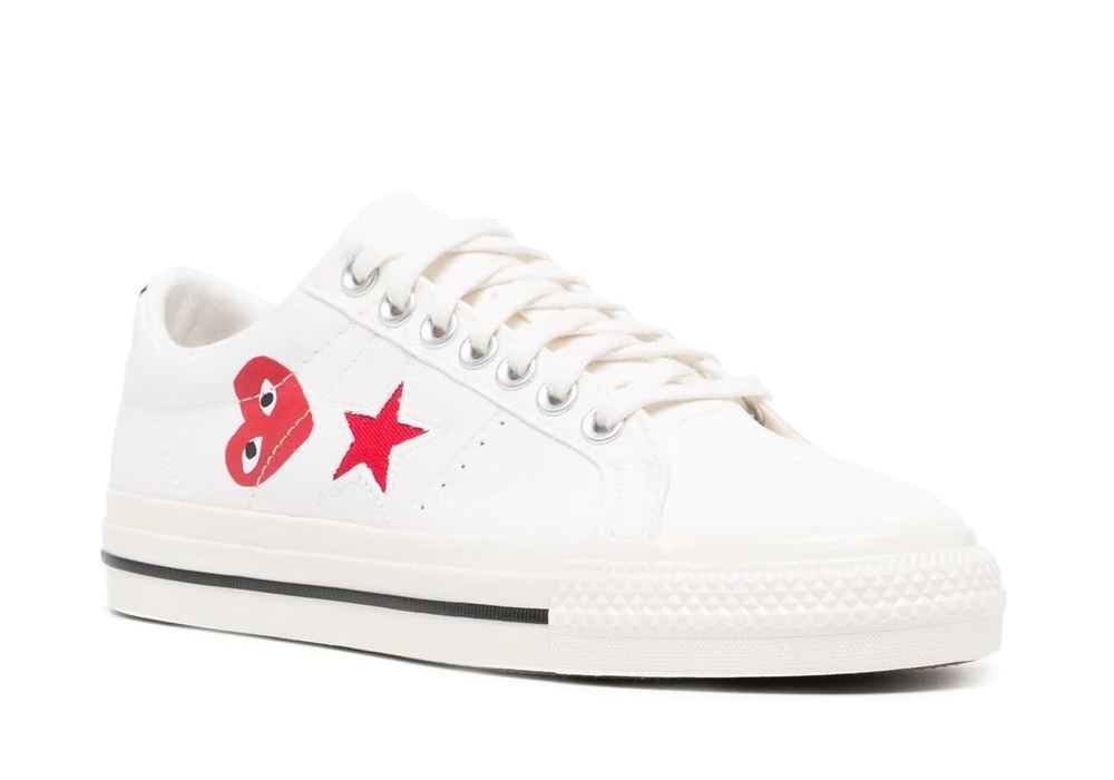 Converse One Star CDG white